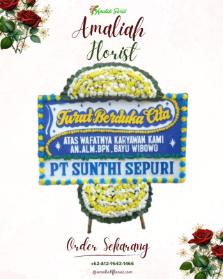 Papan Bunga Duka di Lumban Julu