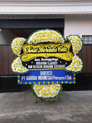 Papan Bunga Duka di Lumban Julu